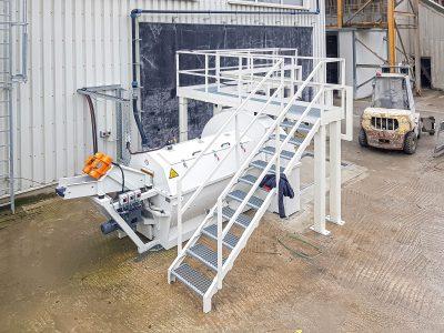 Geco Flotmat 1/8 Betonin kierrätyslaite elementti- ja betonituotetehtaille