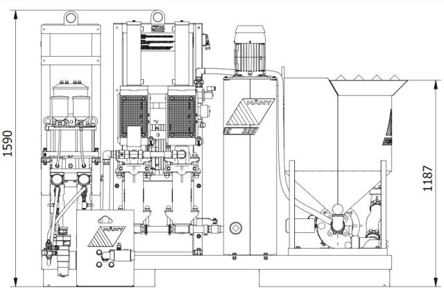 HÄNY IC 325CCP injektointiyksikkö