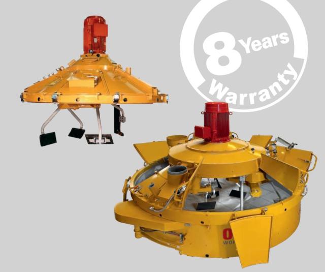 Haarup vastavirta-betonisekoittimet