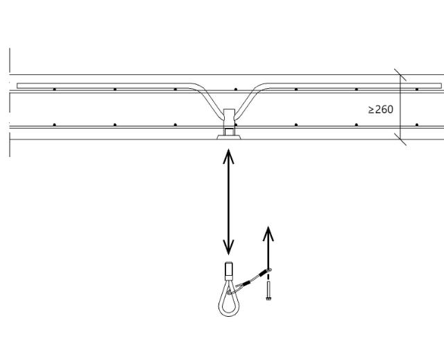 Hissiripustus KONE4000, 40 kN