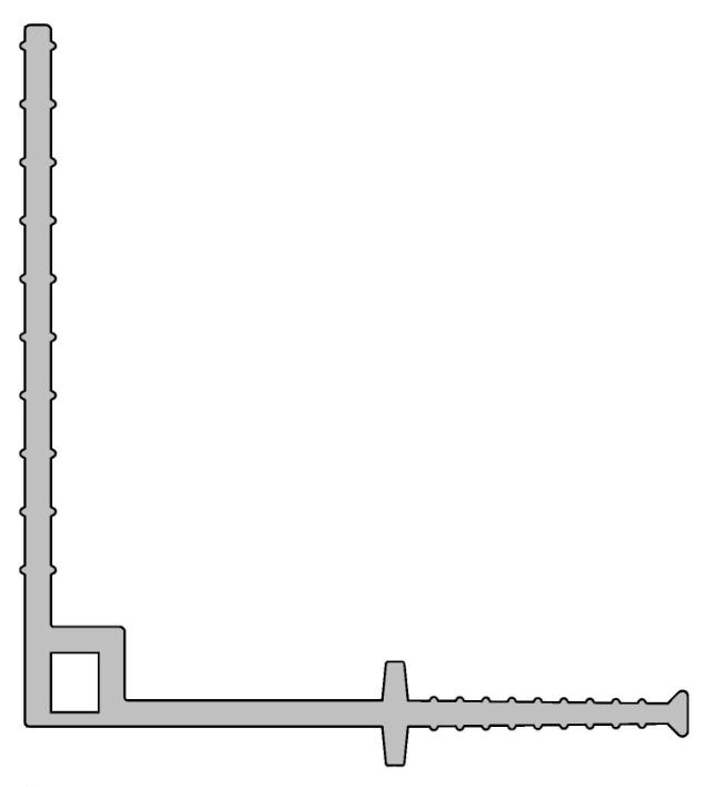 Kunex® D saumanauha puristuskiinnitteinen